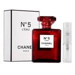 Chanel L'eau N°5 Red Limited Edition - Eau de Parfum - Perfume Sample - 2 ml 